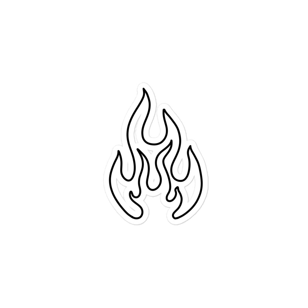 On Fire Semi-Permanent Tattoo. Lasts 1-2 weeks. Painless and easy to apply.  Organic ink. Browse more or create your own. | Fire tattoo, Tattoo flash  art, Tattoos